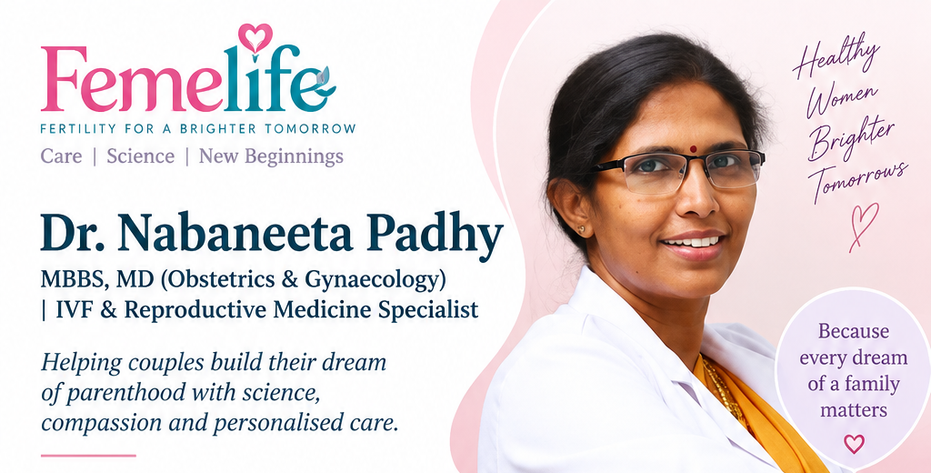 Femelife IVF Specialist Profile Infographic